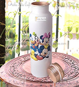 Pure Copper Hammered Design Drinkware Direct Drinking Water Bottle Adults Kitchen Table <b>Summer</b> <b>Decor</b> Quality Supply Tours - Product Image 6
