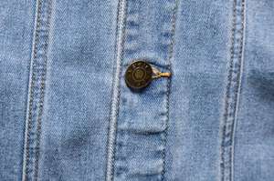 Chaqueta vaquera para hombre, prendas de vestir informales, chaqueta de otoño, chaqueta vaquera abotonada, chaqueta ajustada para hombre - Product Image 6