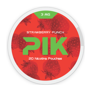 Bolsitas Orales de Energía Frutal con Sabor a Ponche de Fresa, Formato Snus, Sobres Limpios, Frescura Duradera - Product Image 4