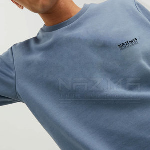 Sudaderas de Cuello Redondo de Color Sólido para Invierno - Sudadera Personalizada con Logotipo, de Alta Calidad, de Algodón y Poliéster, Transpirable, de Corte Regular - Product Image 4
