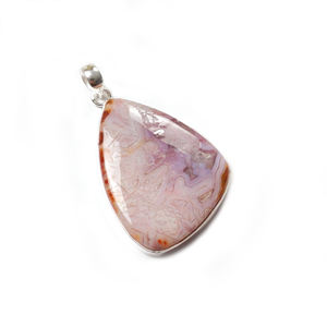 Colgante de Ágata Roja de Botsuana con Forma de Gema para la Fabricación de Joyas - Proveedor Mayorista - Product Image 1