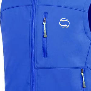 Wholesale <b>Lightweight</b> <b>Men's</b> Softshell Vest <b>Jacket</b> High Quality Softshell Sleeveless Breathable Waterproof Vests for Winter - Product Image 6