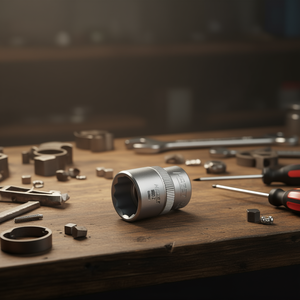 Hazet 3/8'' 12-Point Square <b>Socket</b> with Traction Profile and Knurling - Product Image 3