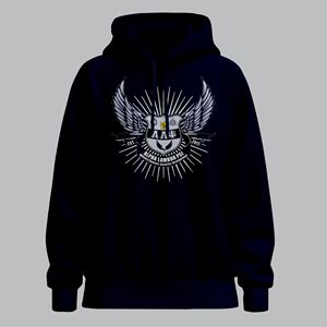 Sudadera con capucha de manga larga con bordado Alpha Lambda Psi Soror de alta calidad personalizada, hombros caídos para mujer, ropa de calle para frente de invierno - Product Image 5