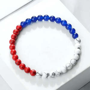 Palestine Natural Stone Cultural Collectible <b>Bracelet</b> Elegant and Unique Jewelry - Product Image 3