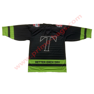 Jersey de Hockey sobre Hielo Personalizado con Logotipo Impreso Digitalmente, 100% Poliéster, Unisex para Adultos - Product Image 5