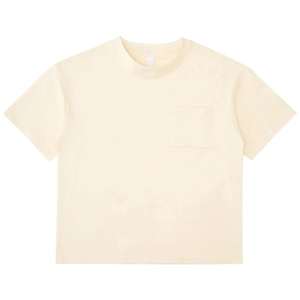 Unisex Basic <b>Pocket</b> Baggy Cotton Knitted <b>T</b>-<b>Shirt</b> Formal Solid Casual Oversized Streetwear <b>with</b> Custom Logo Men's <b>T</b>-<b>Shirt</b> - Product Image 3