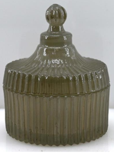 Recipientes Cilíndricos de Vidrio Tintado para Velas con Tapas, Resistentes al Calor y Ecológicos para Decoración de Cumpleaños, Navidad y Cenas - Product Image 4