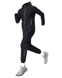 Ensemble de survêtement coupe-vent pour homme à prix de gros – Veste softshell imperméable à manches longues avec col montant - Product Image 1