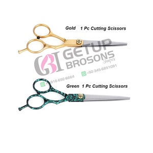 Tijeras de Corte de Pelo Profesionales de Acero Inoxidable de Alta Calidad, Afiladas y Rectas, para Uso en Salones de Belleza y Barberías - Product Image 5