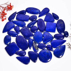 <b>Lapis</b> <b>Lazuli</b> Loose Gemstone Cabochons Mix Shape Wholesale Lot Natural Polished Stones for Handmade Jewelry Making Projects - Product Image 5