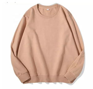 Sudadera Unisex de Talla Grande Personalizada con Cuello Redondo, Sudadera con Capucha de Algodón OEM, Ropa Casual de Invierno, Transpirable, con Técnica de Bordado - Product Image 5