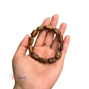 Calidad Superior 100% Pure Vietnamita Agarwood High-End Underwater Oud Bead Bracelet de Vietnam - Product Image 5