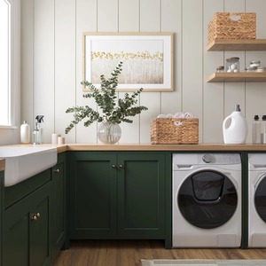 Panier en jacinthe d'eau tissé pour l'organisation de la maison Panier de rangement fait à la main Vente en gros Écologique Fabriqué au Vietnam - Product Image 3