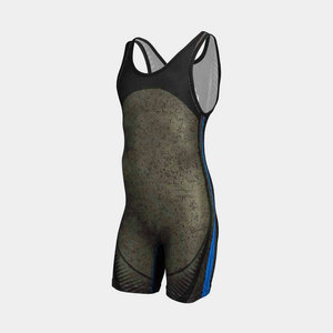 เสื้อกล้ามมวยปล้ำสวมใส่สบายพร้อมผ้ายืด4ทางเพื่อความแข็งแรงและความยืดหยุ่น - Product Image 6