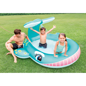 Piscina Gonfiabile a Forma di Delfino 201x196x91 - Product Image 1