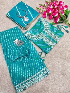 Costume de travail Salwar Plazzo pour femmes, dernière mode de styliste indien, broderie de Style marocain, fonction de mariage et de fête - Product Image 2