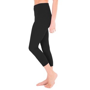Legging de yoga taille haute pour femmes matures, grande taille, respirant, effet push-up, élastique et résistant, fournisseur professionnel - Product Image 5