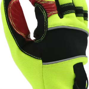 Guantes mecánicos de alta resistencia guantes mecánicos de Palma reforzados duraderos guantes mecánicos de tela elástica para flexibilidad y agarre guantes mecánicos - Product Image 3