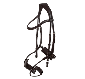 Brida de Cuero para Caballo de Diseño, con Incrustaciones de Cuero, Ajustable, Cómoda, con Contacto Acolchado para Entrenamiento y Exhibición - Product Image 5