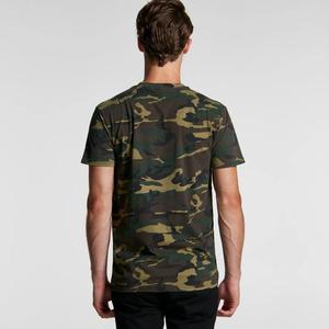 Camiseta de Hombre, 100% Poliéster, Tejido de Punto, Corte Holgado, Cuello Redondo, Manga Corta, Estampado Digital de Camuflaje, Anti-Pilling, Secado Rápido - Product Image 4