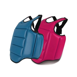 Protector de cuerpo de boxeo MMA personalizado 2022, protector de pecho de cuero transpirable para entrenamiento pesado - Product Image 4