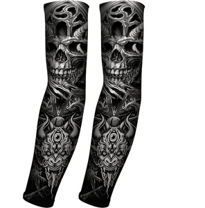 Latest Product New 3D Print Digital Sublimation Best Quality Compression Black Arm <b>Sleeves</b> Gaming Arm <b>Sleeves</b> Stylish Breathable - Product Image 5