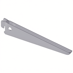 Poutre en U en aluminium blanc 10201, longueur 370 mm, 50 kg, acier avec trou de suspension, lot de 20 crochets et rails ELEMENT SYSTEM - Product Image 3