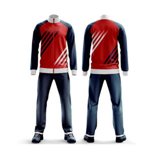 Latest Design High Quality Custom Logo Sublimation Polyester Printed Zipper Sports <b>Tracksuit</b> for Men - Product Image 4