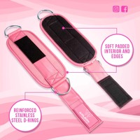 Attachement de forme physique personnalisé sangles de cheville Glute Kickback jambe exercice abducteurs résistance pour câble Machines couvre-chaussures.