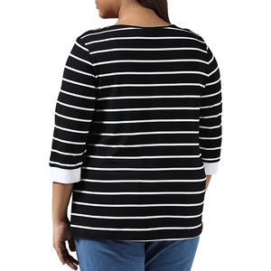 Chic Casual Appeal Womens <b>Tshirt</b> Created For Flexible Movement With Stylish Form And Fresh Everyday Presence - Product Image 2