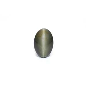Catseye - Gemas Minerales de Alejandrita Natural Pulida de 11.1 Quilates, Rubí y Diamante en Colores Marrón, Verde, Dorado y Azul Creados en Laboratorio - Product Image 1