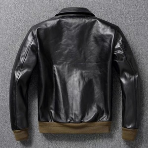 Motorcycle Leather <b>Jacket</b> <b>Men</b> <b>Fleece</b> Autumn Winter Fashion PU Leather <b>Thick</b> Coat Male Plus Size <b>Mens</b> Leather <b>Jacket</b> - Product Image 2