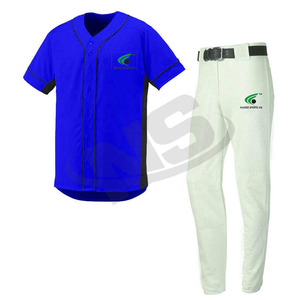Vente en gros Uniforme de baseball Maillot de softball de haute qualité à séchage rapide Logo personnalisé Ensemble d'uniformes pour adultes - Product Image 1