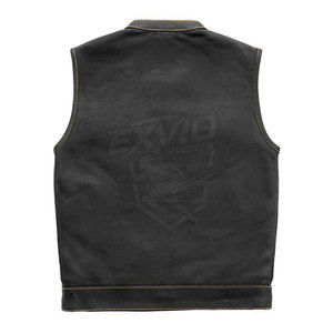 Chalecos de Cuero Hechos a Medida, Diseño Personalizado, Venta al por Mayor, Transpirables, de Buena Calidad - Product Image 2