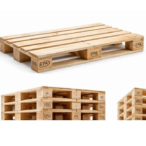 พาเลทอุตสาหกรรม EPAL ขนาด 1200x800 พาเลทไม้ยูโรสำหรับห่วงโซ่อุปทานระดับโลก - Product Image 6