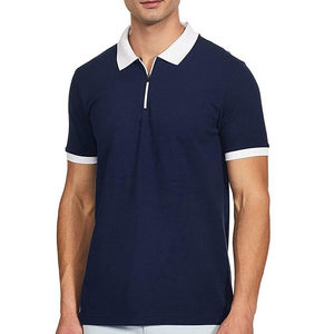T-shirt polo grande taille pour hommes au design unique Nouvelle arrivée T-shirts polo à séchage rapide pour hommes - Product Image 3