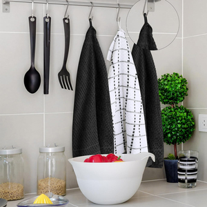 Serviette de cuisine personnalisable durable de couleur unie 100% coton pour la serviette de voyage de cuisine de visage de gymnase serviette entièrement personnalisée - Product Image 2