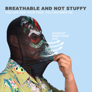 Fashion Designed 100% Polyester Full Face 3D Custom Urban Productions Image Kanye West Shiest Ski Balaclava Hood Face Cover <b>Mask</b> - Product Image 5