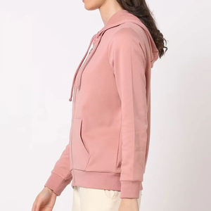 เสื้อฮู้ดแบบสวมหัวรุ่นกำหนดเองสำหรับผู้หญิงเสื้อผ้าฤดูหนาวผ้าฝ้าย100% ออกแบบแบรนด์ได้ตามต้องการ - Product Image 3