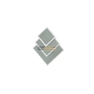 Venta caliente elegante puerta de trampa de fácil acceso de aluminio duradera a prueba de humedad para oficina hogar apartamento Panel de acceso de forma cuadrada - Product Image 1