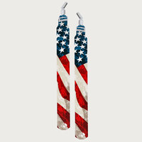 Juego de Banderas de Fútbol Americano Personalizadas de la Mejor Calidad, Acero Inoxidable/Aluminio/Silicona, Cinturón Ajustable Impermeable, Premium