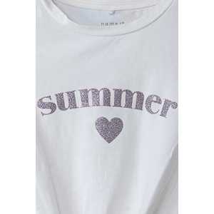 Camiseta gráfica de marca para niñas en ropa elegante blanca para niñas más jóvenes - Product Image 2