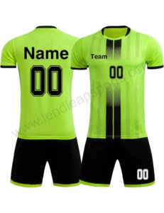 Vente en gros d'uniformes de football Nouvelle saison Modèle Sublimation complète Maillot à col en V respirant pour adultes Confortable - Product Image 1
