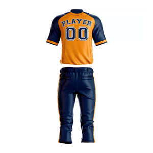 Uniformes de Béisbol Personalizados de Primera Calidad 2026, Tallas Grandes, 100% Poliéster, Secado Rápido, Antibacterianos, Anti-UV, Transpirables - Product Image 5