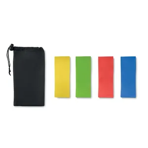Ensemble de 4 bandes de résistance FITBAND personnalisées pour l'exercice, la formation personnelle ou les entraînements en groupe - Product Image 2