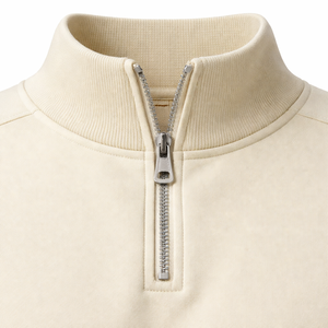 Conjunto Deportivo Premium para Hombre con Cierre de Cremallera, Corte Ajustado, Sudadera de Felpa de Algodón, Pantalones Jogger, Logotipo Personalizado, Estilo Minimalista - Product Image 5