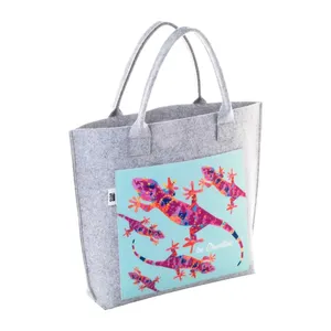 Borse Promozionali Sostenibili in RPET di CreaFelt, Acquista una Borsa per un Merchandising Eco-Friendly - Product Image 1