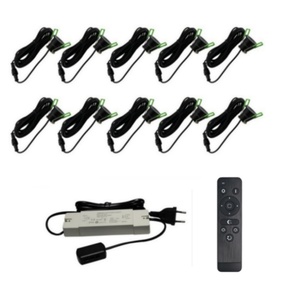 Ensemble complet <span class=keywords><strong>de</strong></span> spots LED encastrés 10x3W <span class=keywords><strong>12V</strong></span> Mini 28mm Dimmable Milano <span class=keywords><strong>IP65</strong></span> Étanche aux éclaboussures pour véranda, <span class=keywords><strong>salle</strong></span> <span class=keywords><strong>de</strong></span> <span class=keywords><strong>bain</strong></span>, maison <span class=keywords><strong>de</strong></span> jardin - Product Image 1