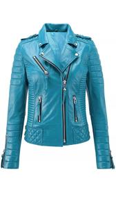 Chaqueta de cuero de manga larga para mujer, transpirable, antiarrugas, impermeable, ecológica, chaqueta ligera de calidad Premium para mujer - Product Image 2
